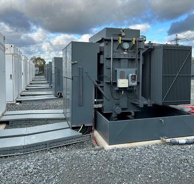 Wilson T2 Ecotrans Distribution Transformers at Clay Tye BESS